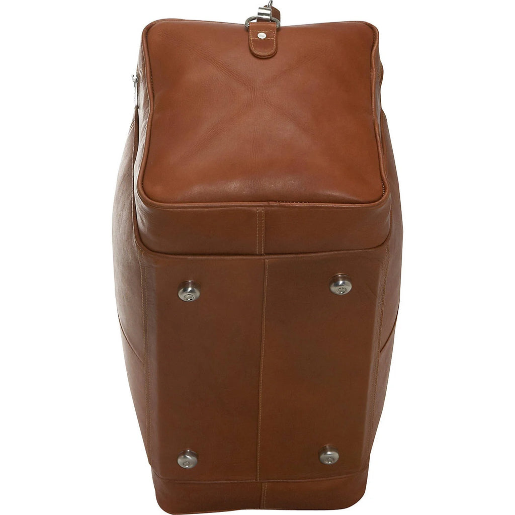 Piel Leather Small Duffel Bag