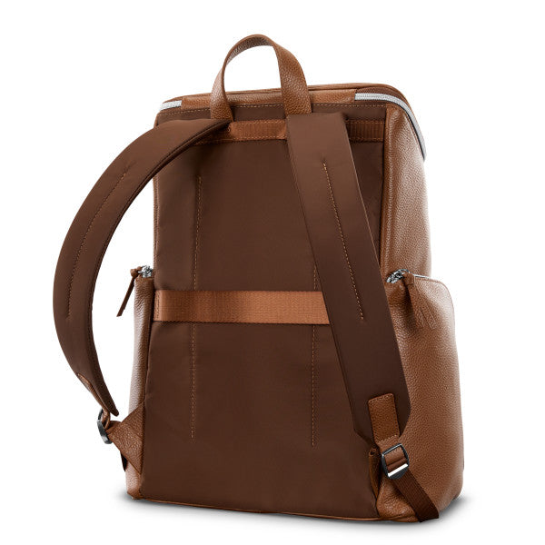 Samsonite Mobile Solution 2 Leather Deluxe Backpack Samsonite