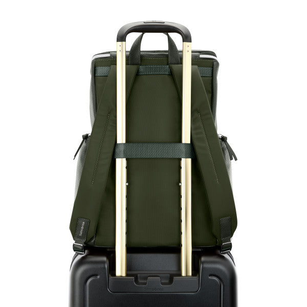Samsonite Mobile Solution 2 Leather Deluxe Backpack Samsonite