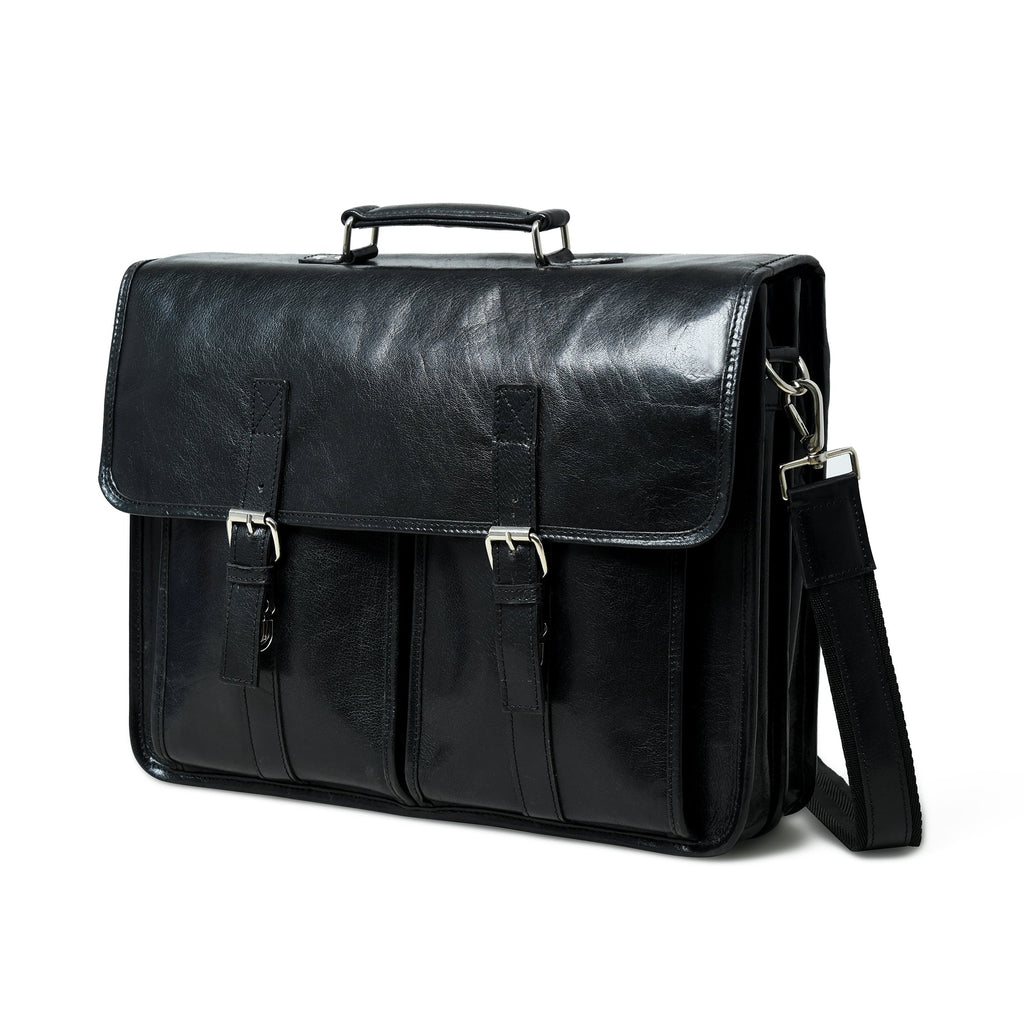 The Architect Black Executive Classy Leather Bags