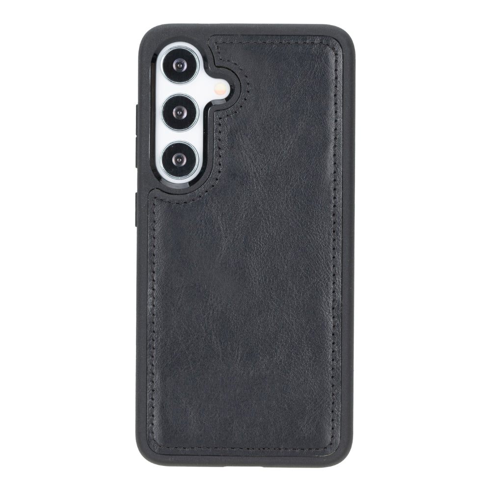 Magic Samsung Galaxy S25 Detachable Leather Wallet Case Mizuri Leather