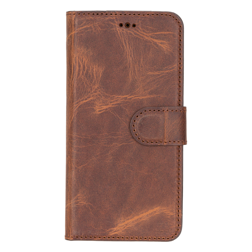 Magic Samsung Galaxy S25 Detachable Leather Wallet Case Mizuri Leather