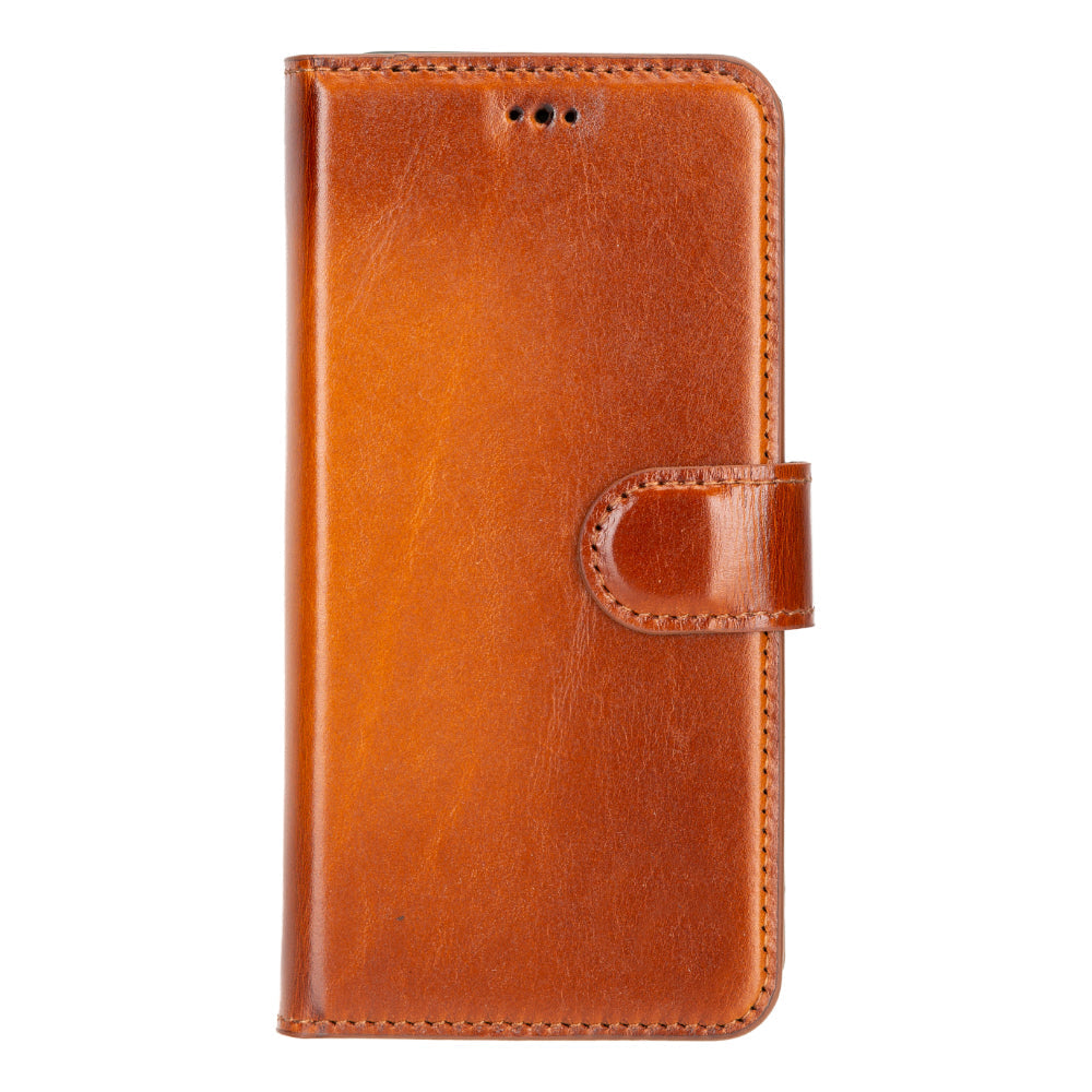 Magic Samsung Galaxy S25 Detachable Leather Wallet Case Mizuri Leather
