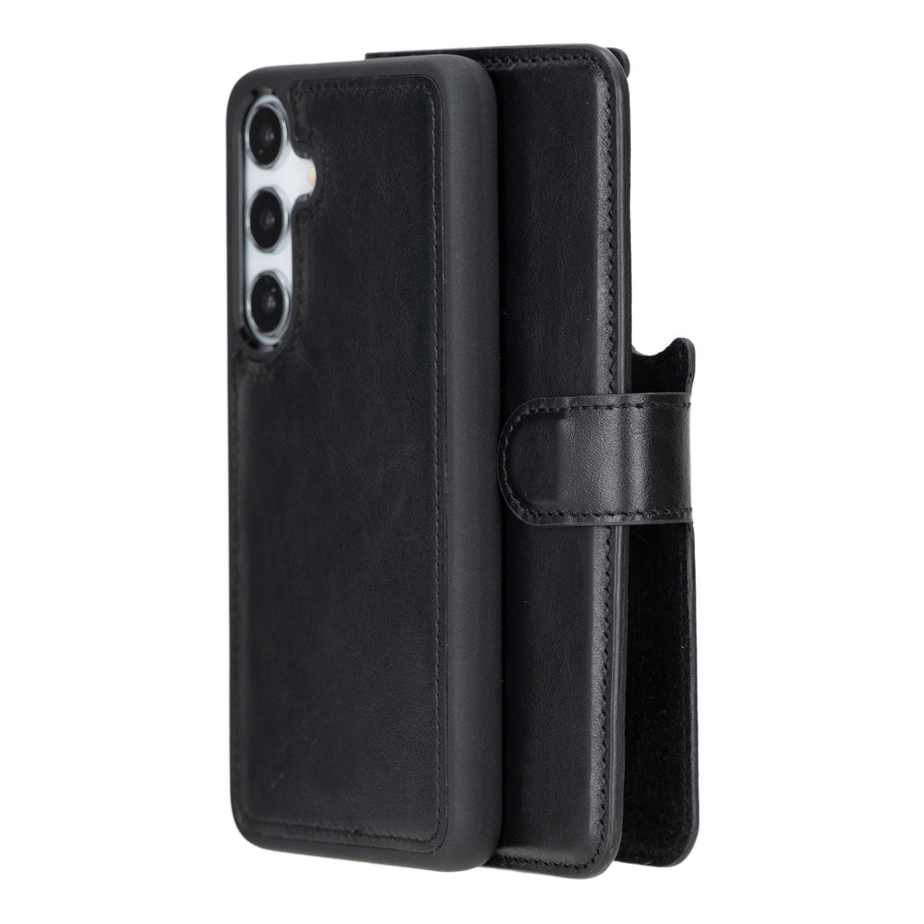 Magic Samsung Galaxy S24 Leather Detachable Wallet Case Mizuri Leather
