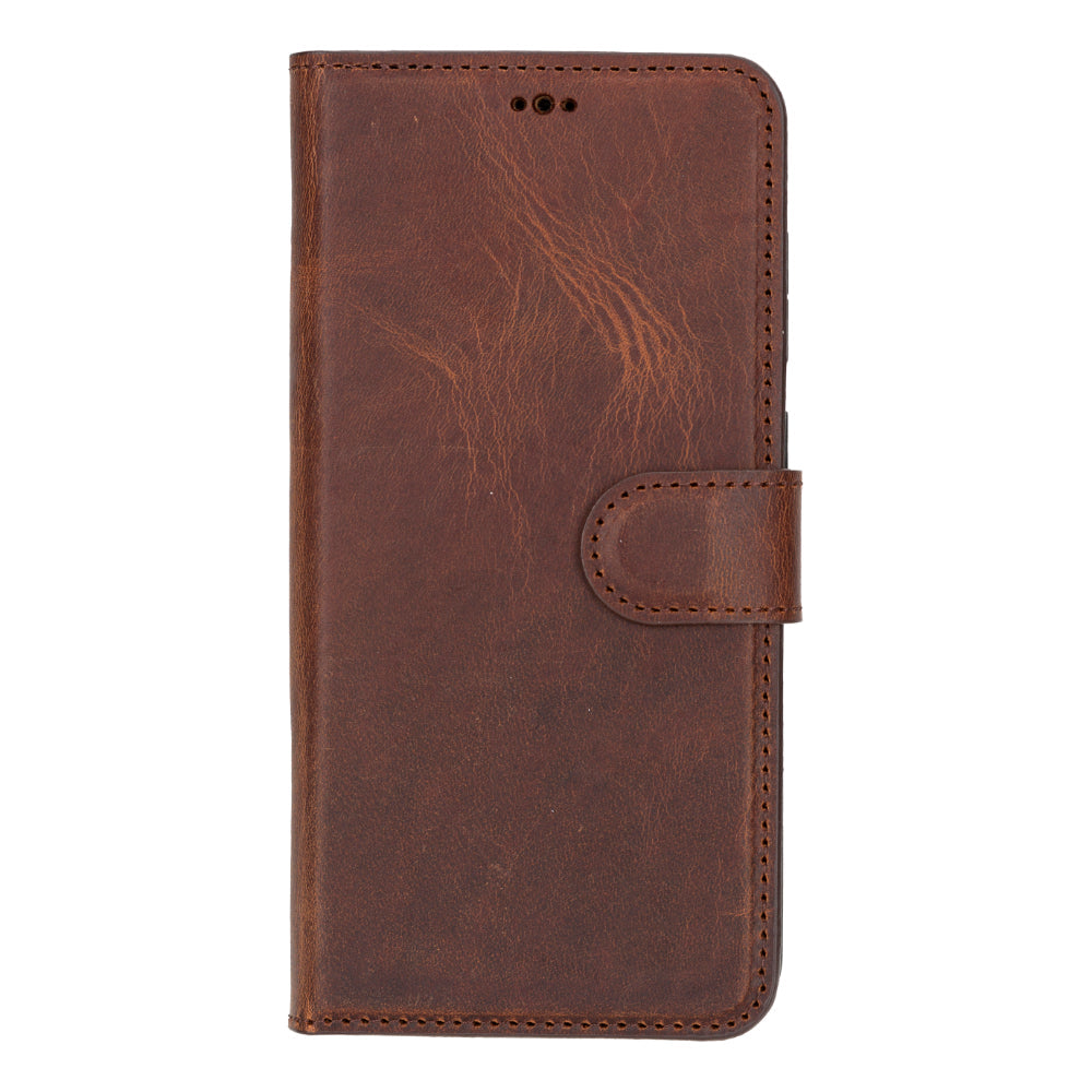 Magic Samsung Galaxy S25 Plus Detachable Leather Wallet Case - LuggageDesigners