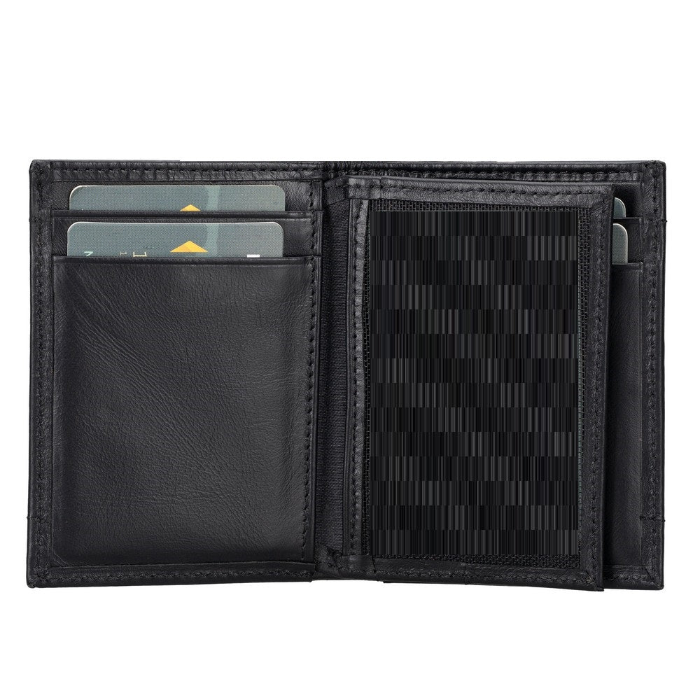Airmaka Leather Card Holder With Airtag Slot Mizuri Leather