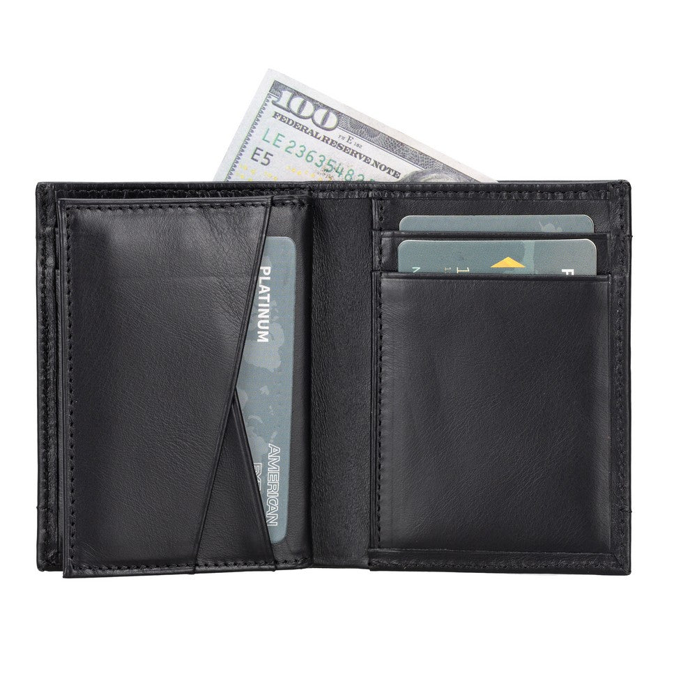 Airmaka Leather Card Holder With Airtag Slot Mizuri Leather