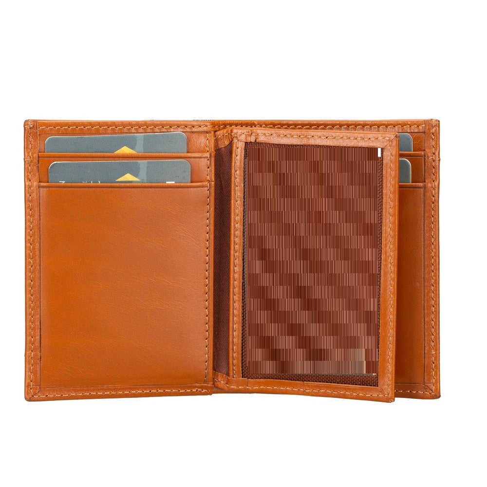 Airmaka Leather Card Holder With Airtag Slot Mizuri Leather