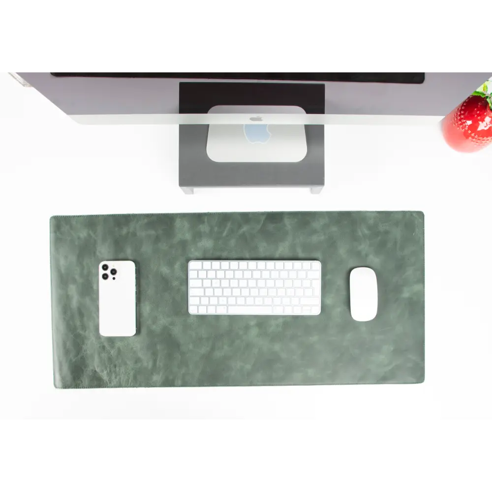 Natural Leather Desk Mat (37 cm x 80 cm) Mizuri Leather
