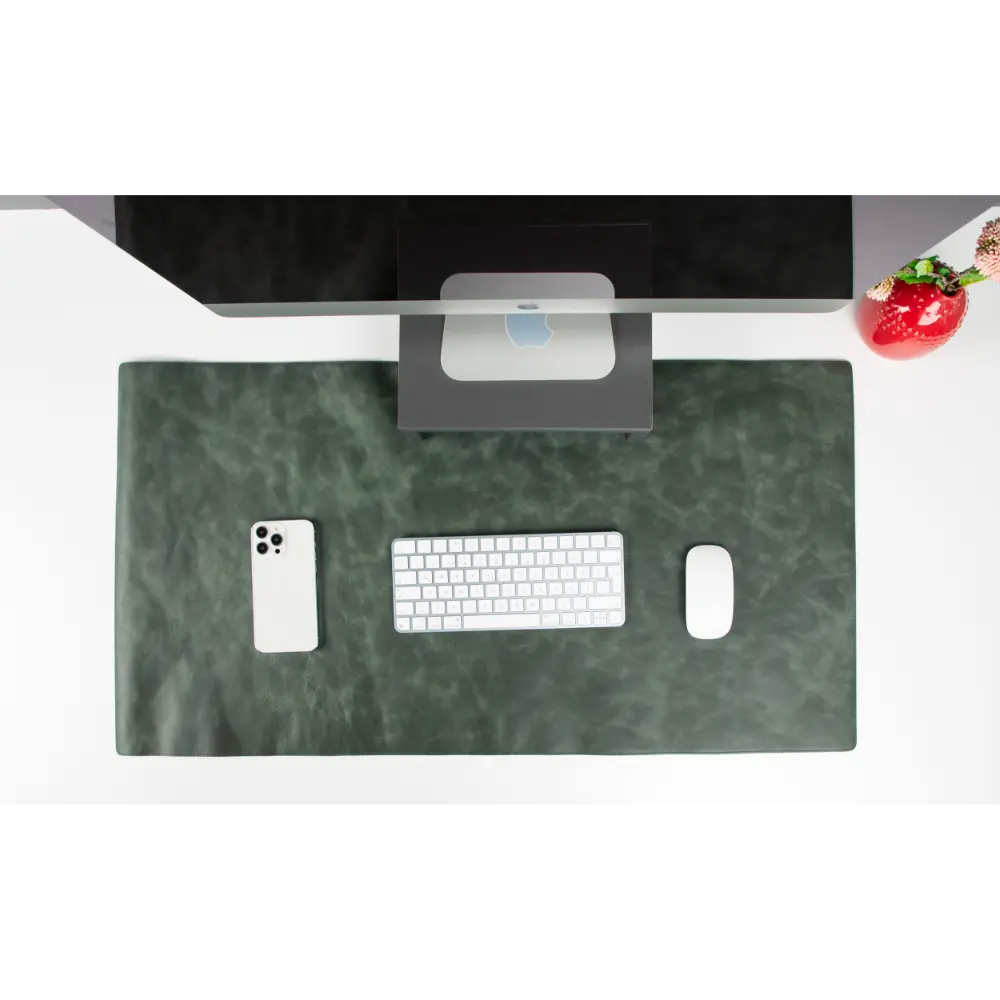 Natural Leather Desk Mat (37 cm x 80 cm) Mizuri Leather