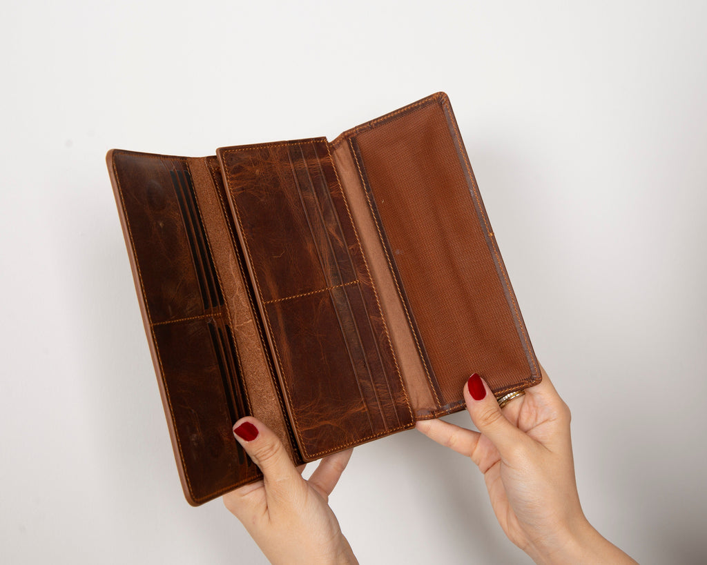 Noble Leather Women's Wallet Mizuri Leather