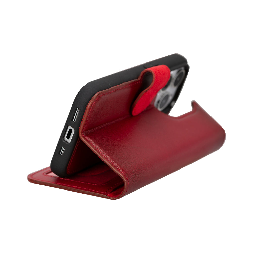 Magic iPhone 16 Pro Max Leather Detachable Wallet Case Mizuri Leather