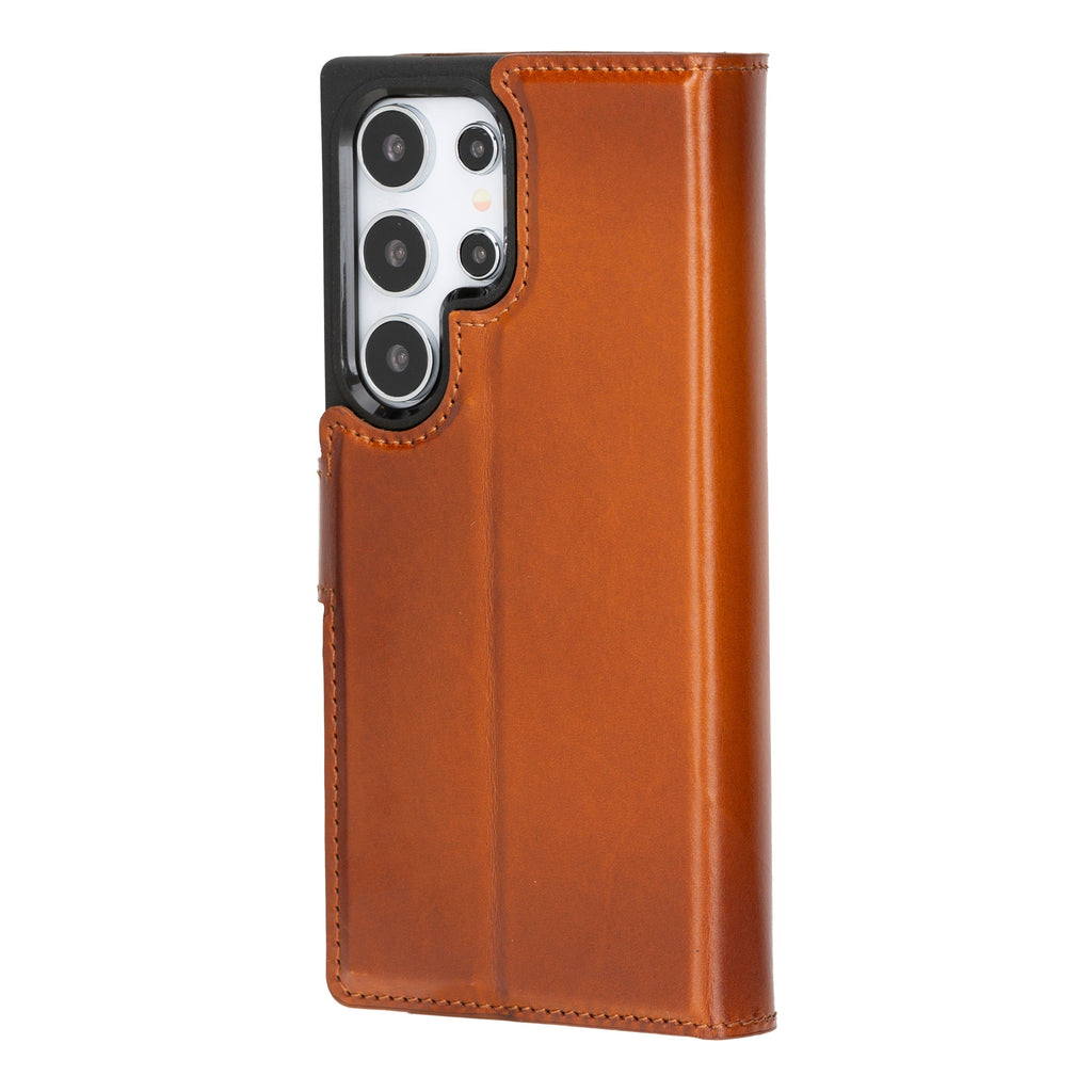 Magic Samsung Galaxy S24 Leather Detachable Wallet Case Mizuri Leather
