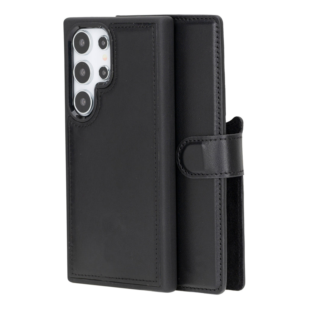 Magic Samsung Galaxy S24 Leather Detachable Wallet Case Mizuri Leather