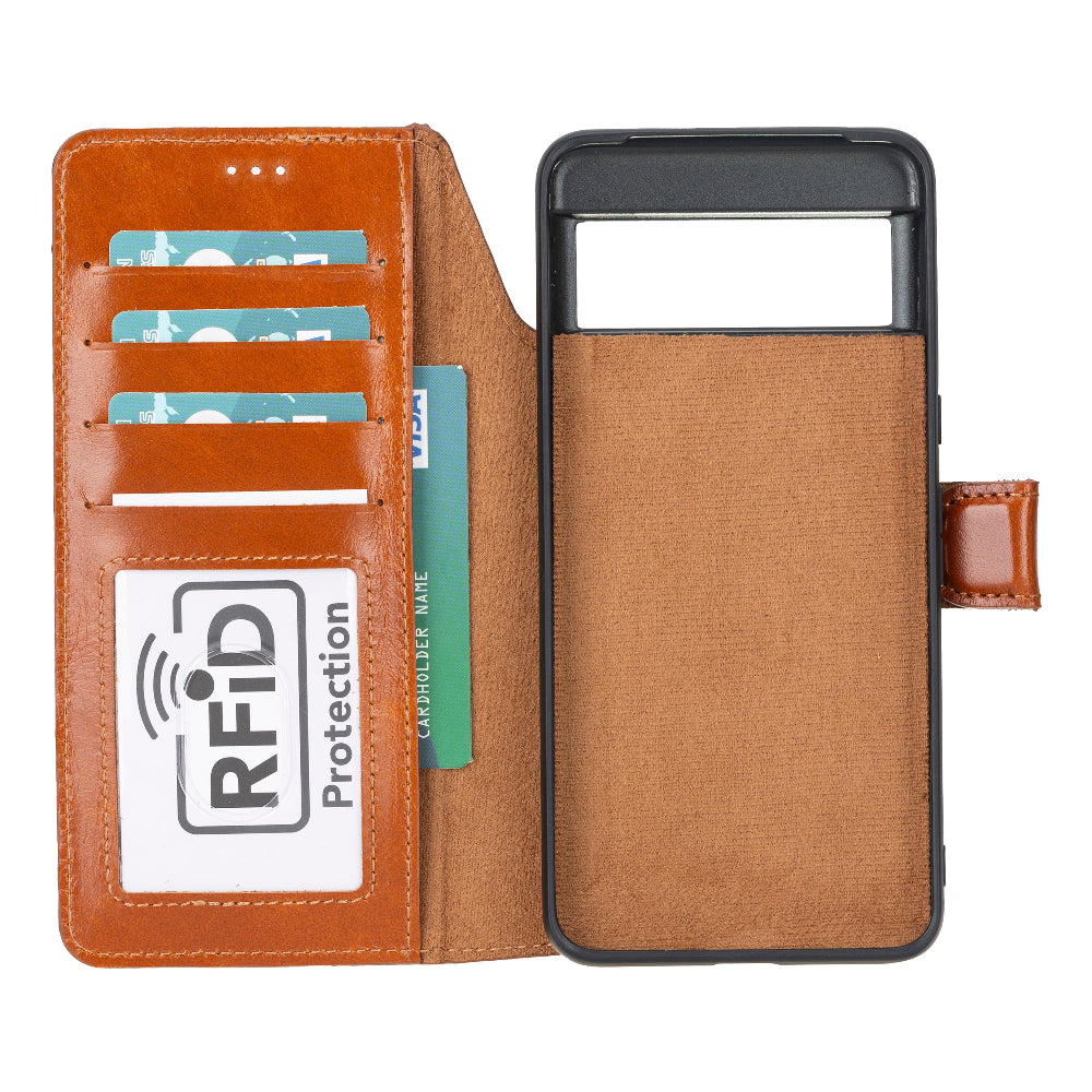 Magic Google Pixel 8 Pro Detachable Leather Wallet Case Mizuri Leather