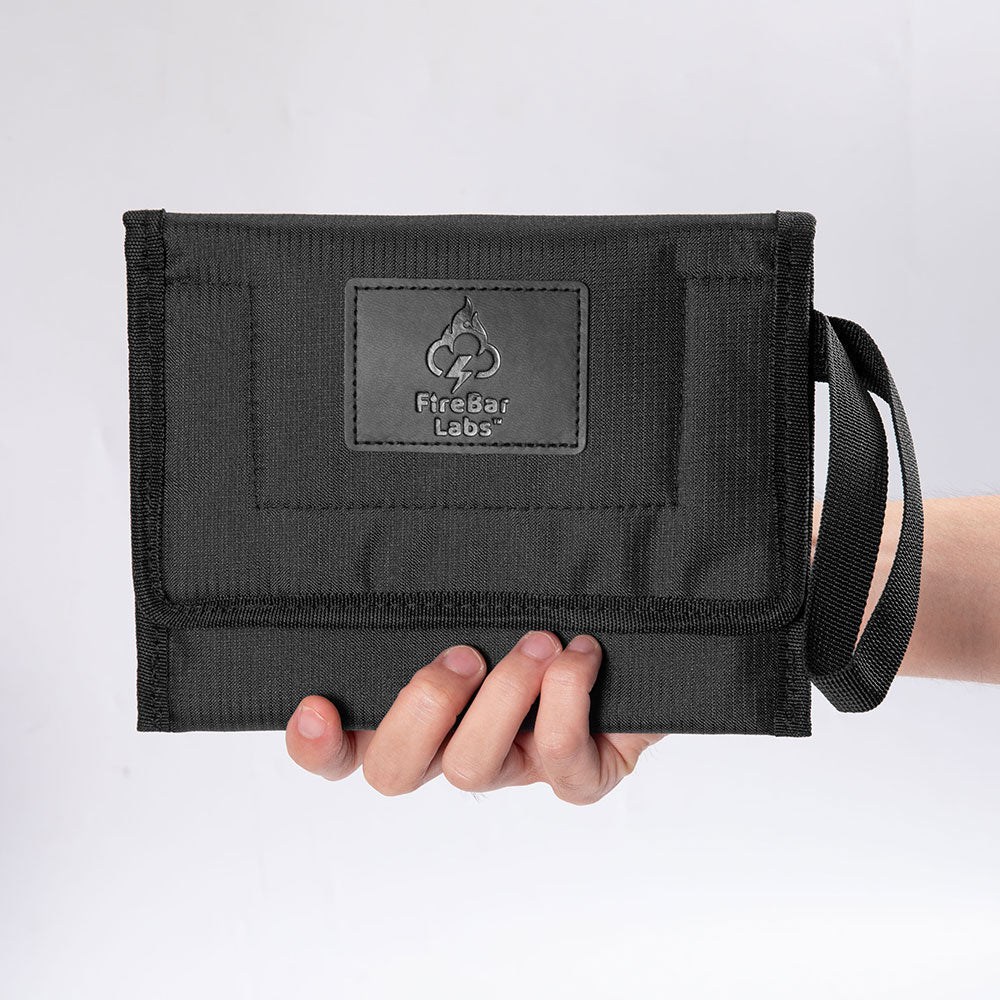 FireBar Labs Smell Proof Travel Wallet - Hidden Lock Safely Fashion Powered by FireBar Labs