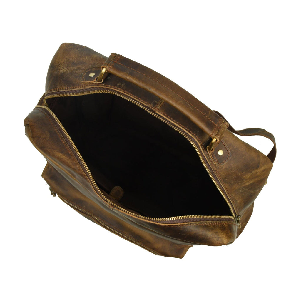 Barclay Buffalo Backpack Classy Leather Bags