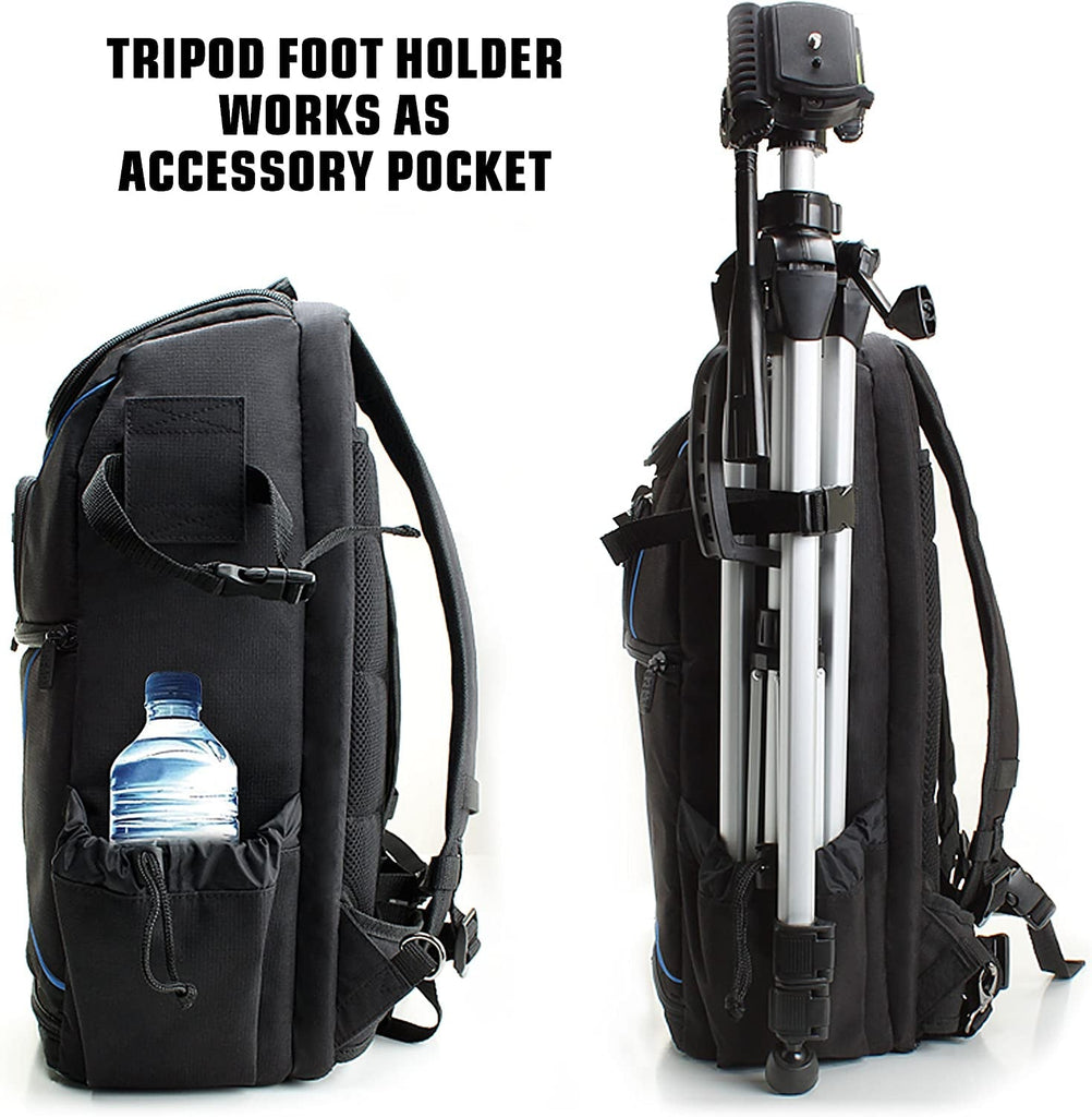 Camera Backpack for Photographers Dslr/Slr/Mirrorless Camera Bag with Laptop Slot, Rain Cover, Tripod Holder Rnispir Store