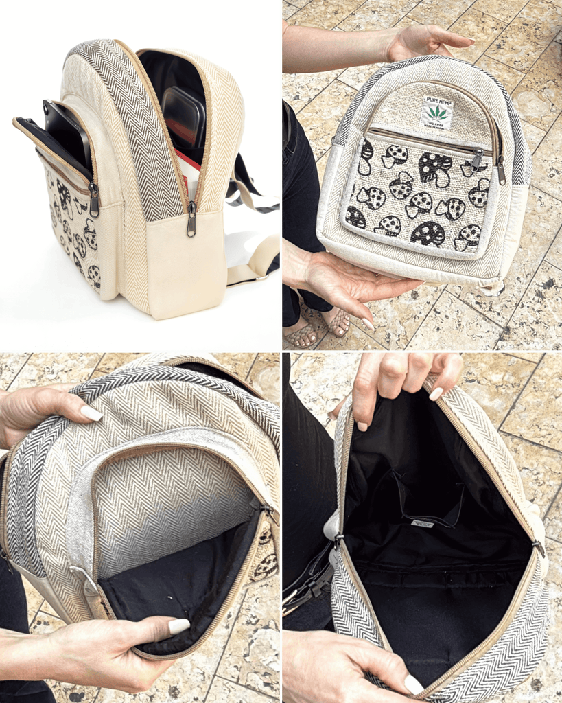 Kathmandu Collection Mini Hemp Mushroom Backpack Rnispir Store