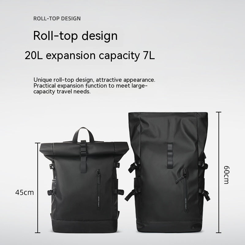 Men's Large Capacity Outdoor Travel Backpack Social Buzz eSIMs