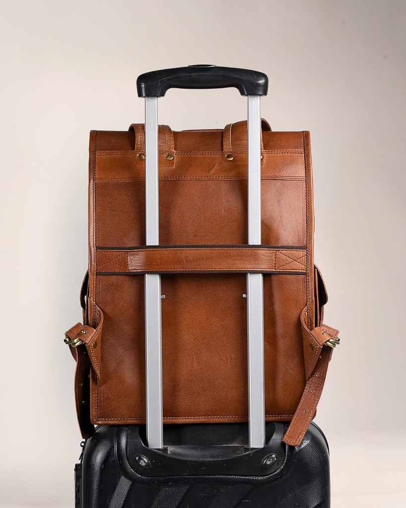 Vintage Leather Backpack Rucksack Classy Leather Bags