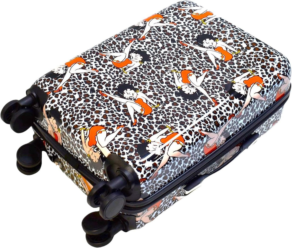 Betty Boop-Themed Leopard Hard Side Luggage Set. Carry-on, Medium and Large Checked (Copy) Dony Corp.