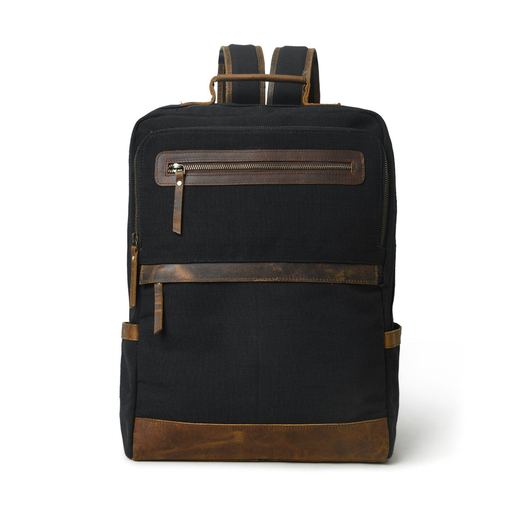 The Foster Canvas Backpack Classy Leather Bags