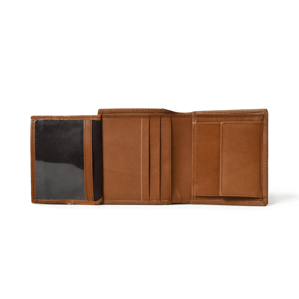 CashCove Wallet - Tan Brown Classy Leather Bags