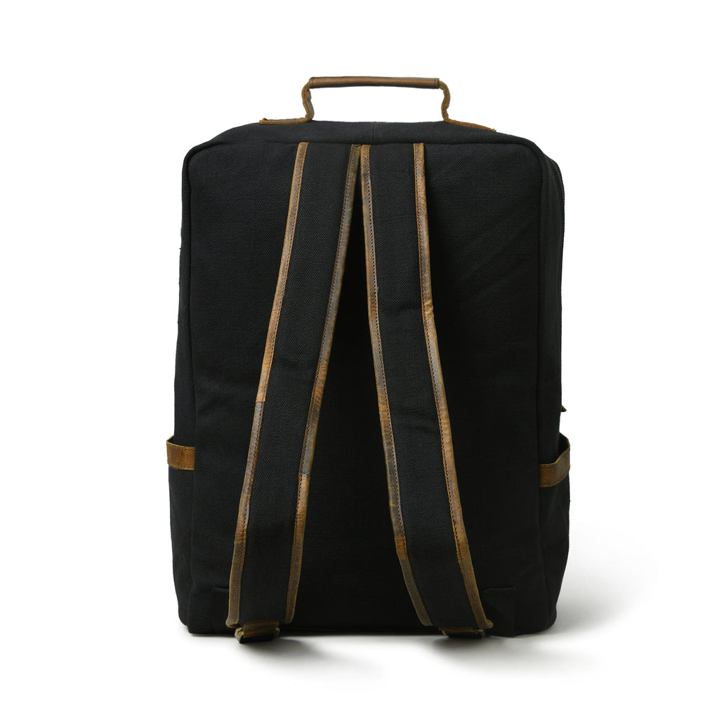 The Foster Canvas Backpack Classy Leather Bags