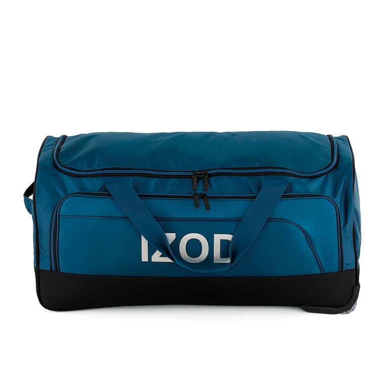 IZOD Katy Lightweight Soft Shell Rolling Duffel Bag with Wheels and Telescopic Handle – Travel-Ready Luggage Duffel - LuggageDesigners