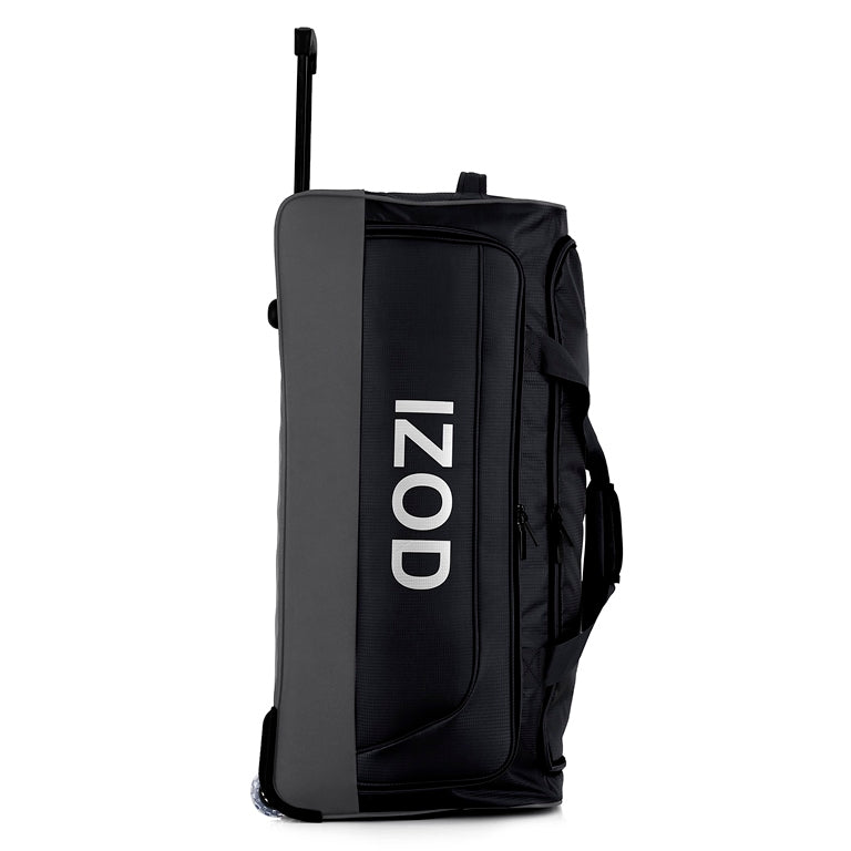 IZOD Katy Lightweight Soft Shell Rolling Duffel Bag with Wheels and Telescopic Handle – Travel-Ready Luggage Duffel - LuggageDesigners