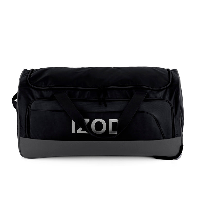 IZOD Katy Lightweight Soft Shell Rolling Duffel Bag with Wheels and Telescopic Handle – Travel-Ready Luggage Duffel - LuggageDesigners