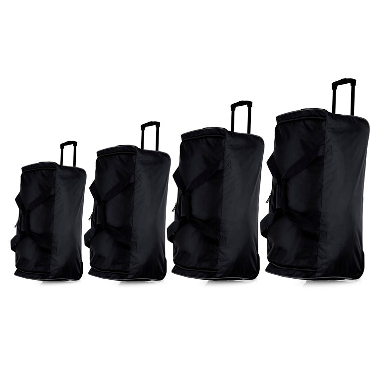 IZOD Katy Lightweight Soft Shell Rolling Duffel Bag with Wheels and Telescopic Handle – Travel-Ready Luggage Duffel - LuggageDesigners