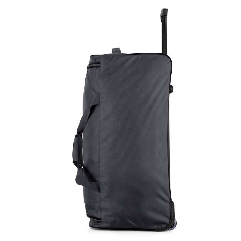 IZOD Katy Lightweight Soft Shell Rolling Duffel Bag with Wheels and Telescopic Handle – Travel-Ready Luggage Duffel - LuggageDesigners