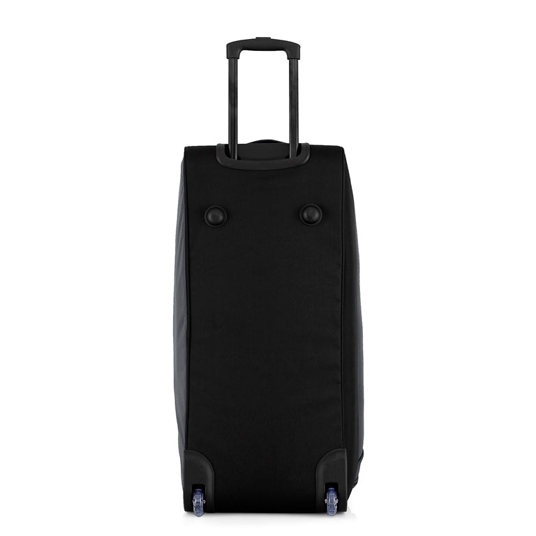 IZOD Katy Lightweight Soft Shell Rolling Duffel Bag with Wheels and Telescopic Handle – Travel-Ready Luggage Duffel - LuggageDesigners