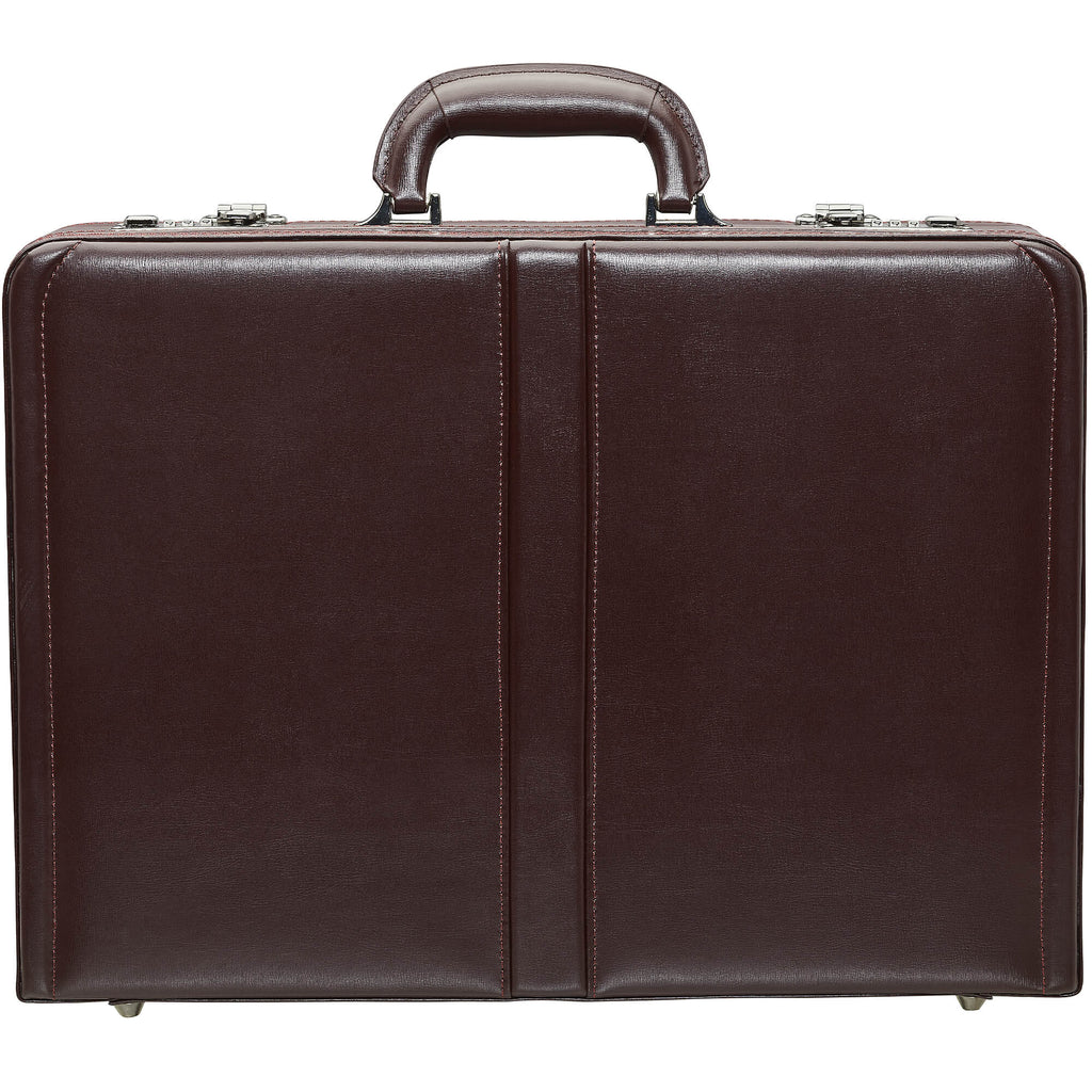 Mancini Leather Goods Expandable Attaché Case Mancini