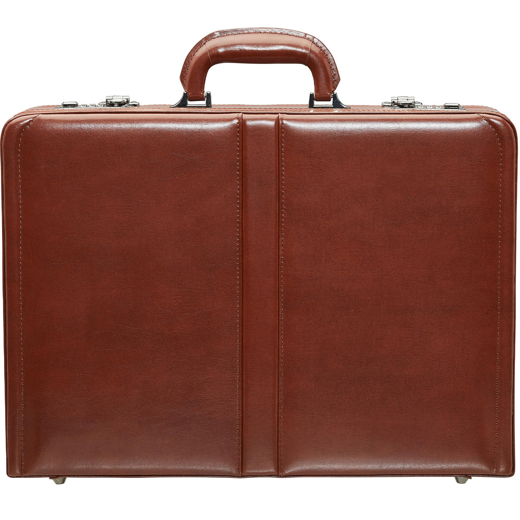 Mancini Leather Goods Expandable Attaché Case Mancini