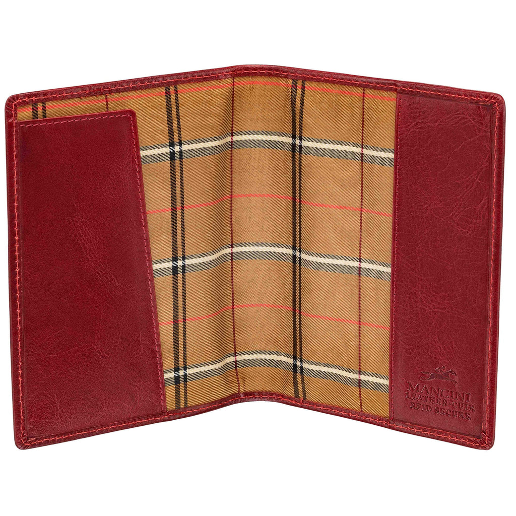 Mancini CASABLANCA RFID Secure Passport Holder Mancini