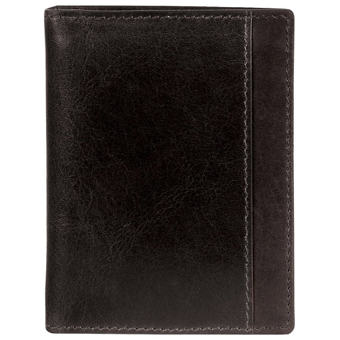 Mancini Casablanca Men’s Unique Vertical Wing Wallet Mancini