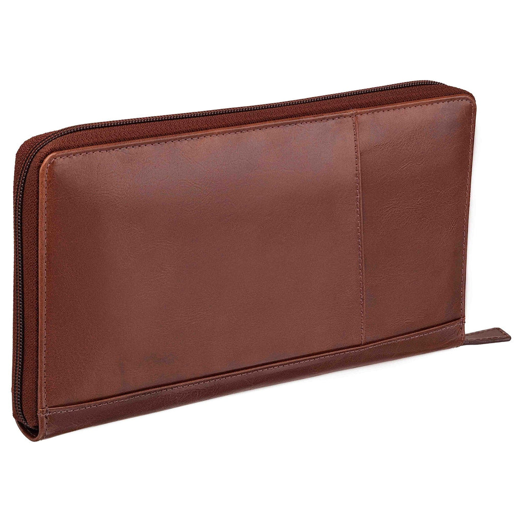 Mancini Casablanca RFID Secure Deluxe Passport / Travel Organizer Mancini