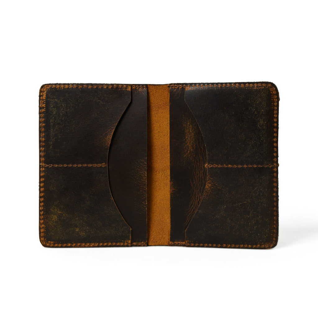 Passport Plus Leather Cover - Brown Classy Leather Bags