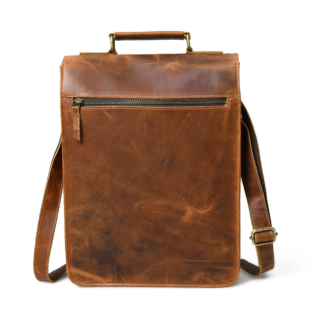 Vintage Explorer Shoulder Crossbody Bag Classy Leather Bags