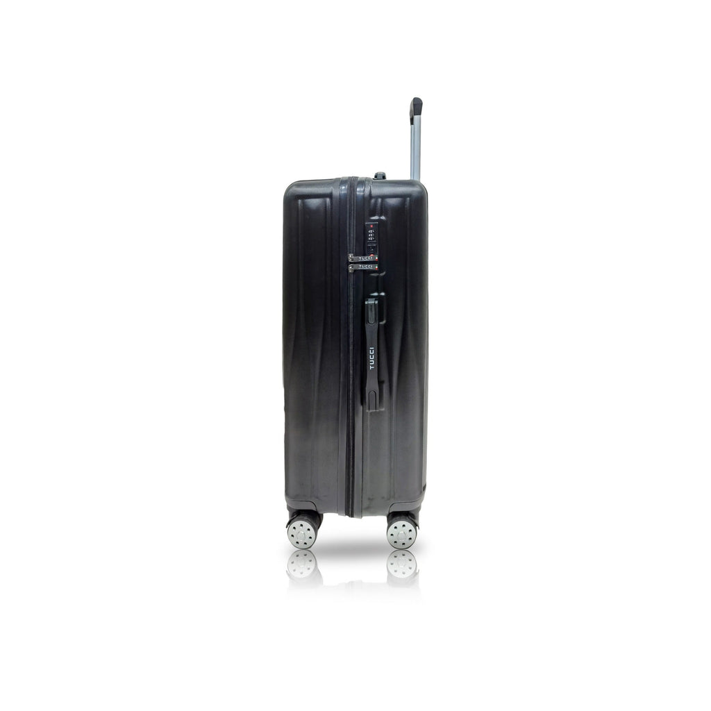 TUCCI Italy BARATRO 3PC Hardside Luggage Set (20", 24", 28") Tucci
