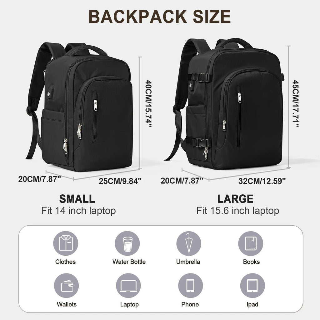Laptop Bag Travel Backpack For Women Large Capacity Easyjet Social Buzz eSIMs