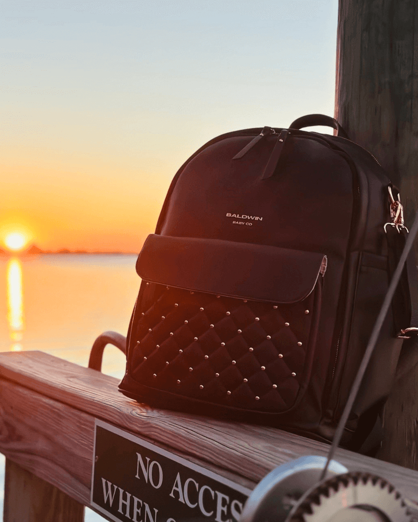 The Daphne Diaper Bag - Onyx Baldwin Baby Company