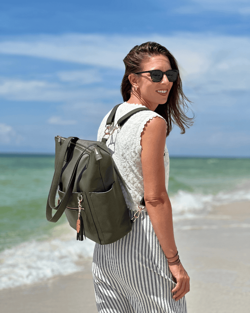 The Lillian Diaper Bag - Palmetto Baldwin Baby Company
