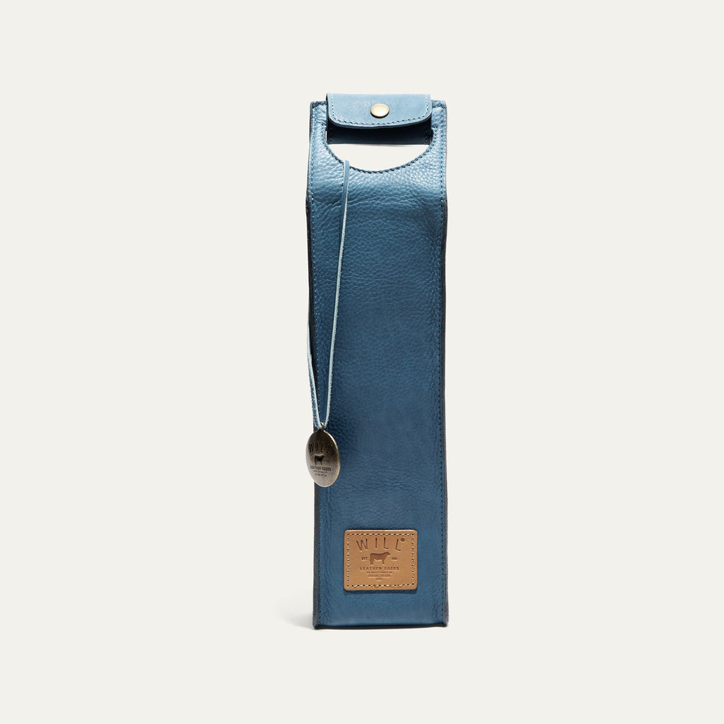 Single Leather Wine Case Will Leather Goods