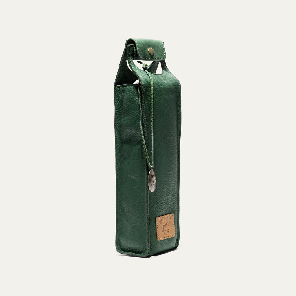 Single Leather Wine Case Will Leather Goods