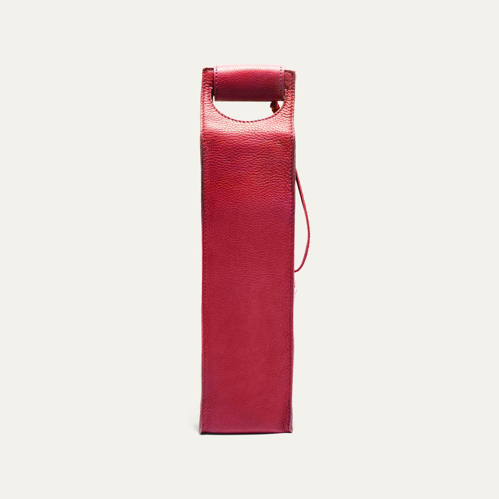 Single Leather Wine Case Will Leather Goods