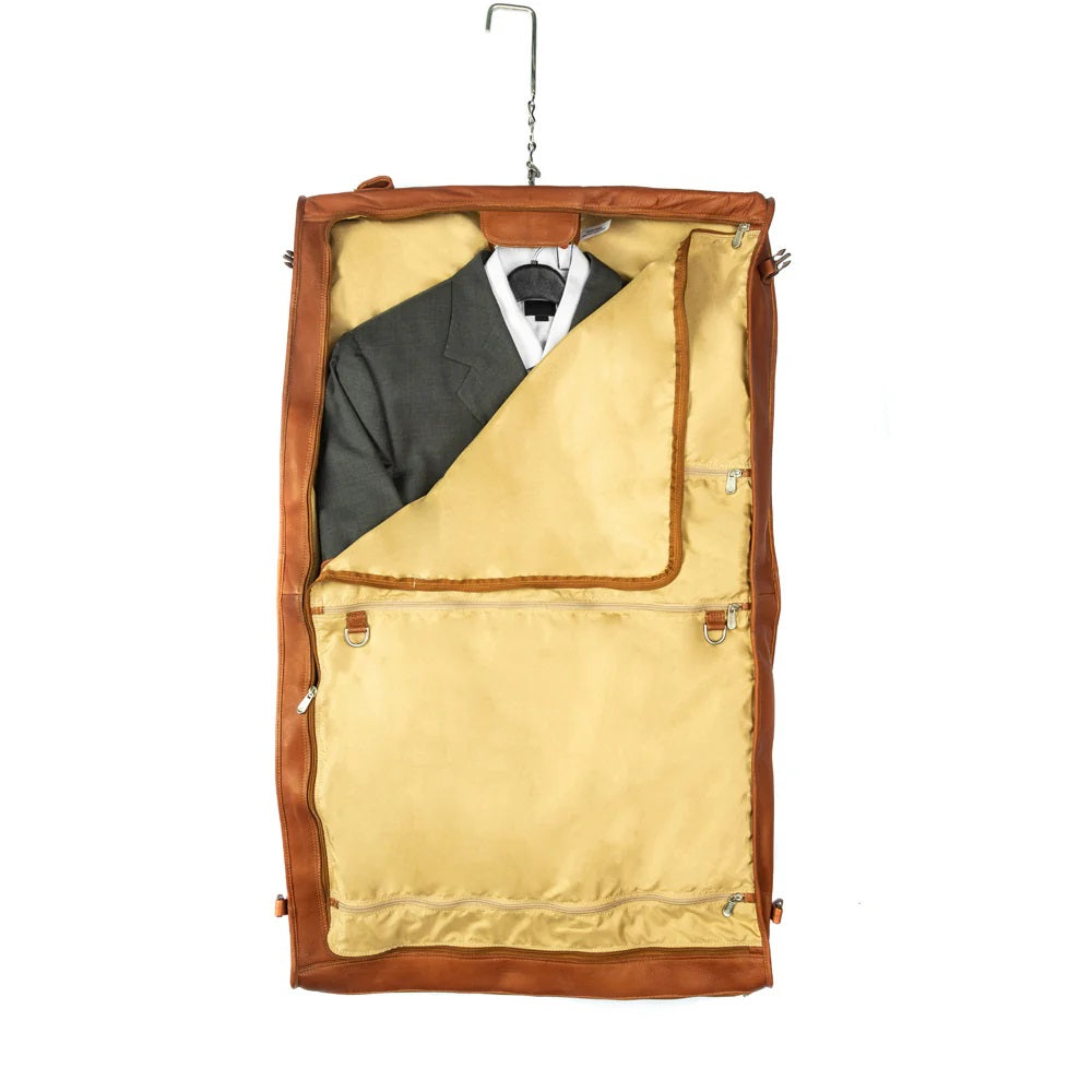 Piel Leather Executive Expandable Garment Bag